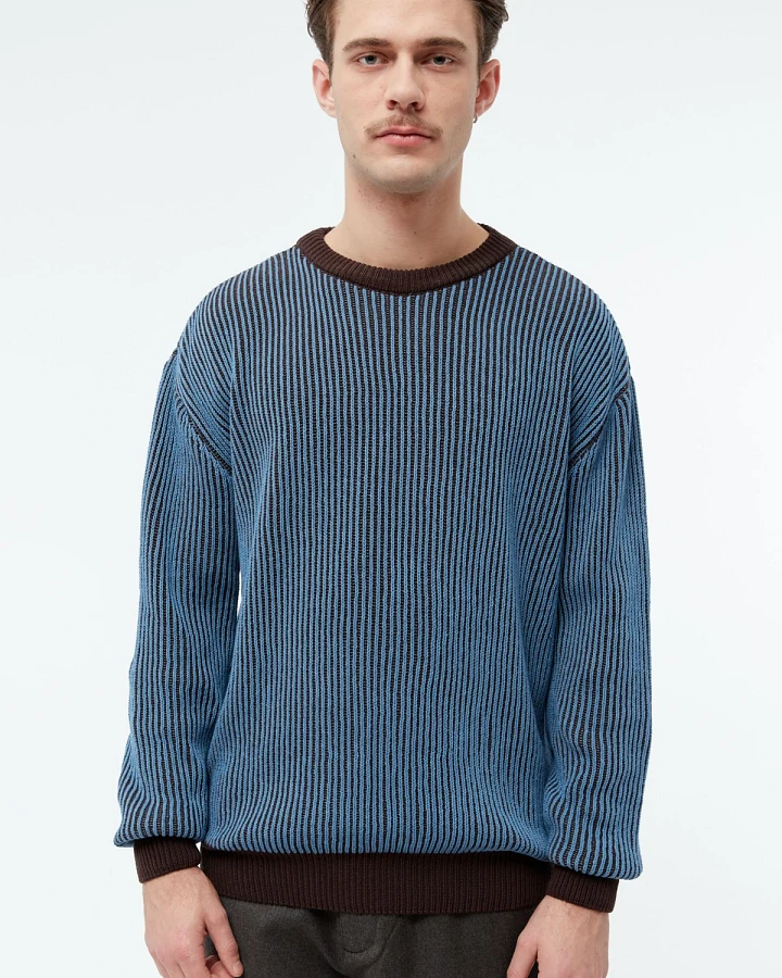 Sweatshirt GBBrendan Stripes Blau