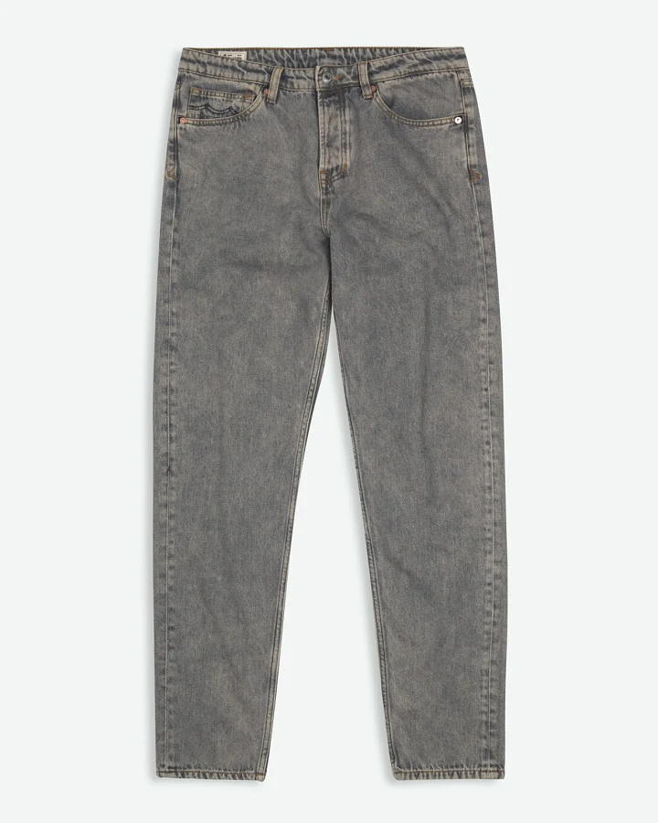 Kings of Indigo Herren vegan Jeans Sushan Well Grey Mid Marble
