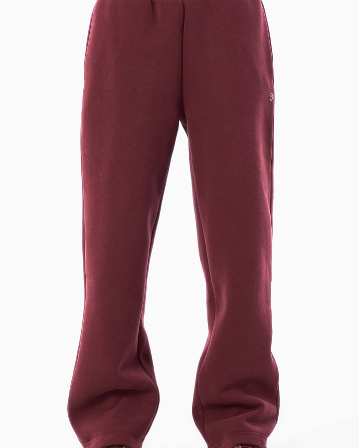 ORGANICATION Herren vegan Jogginghosen Pollen Bordeaux
