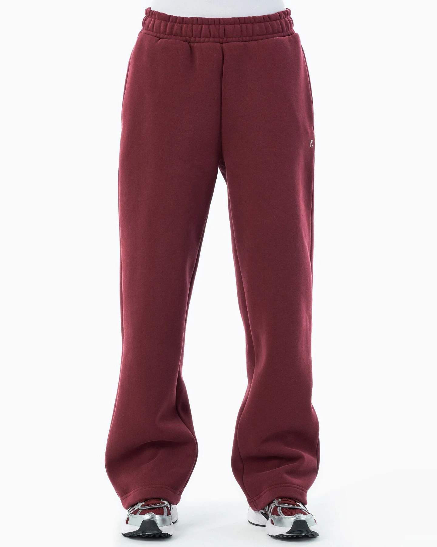 ORGANICATION Herren vegan Jogginghosen Pollen Bordeaux – Ansicht 2