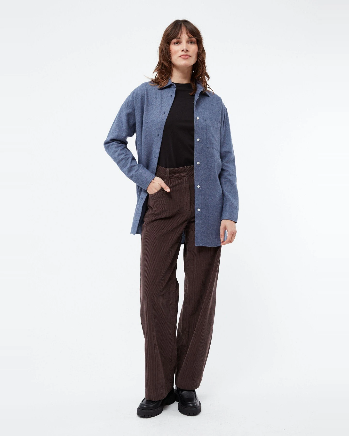 Bluse GBElida Blau – Ansicht 3