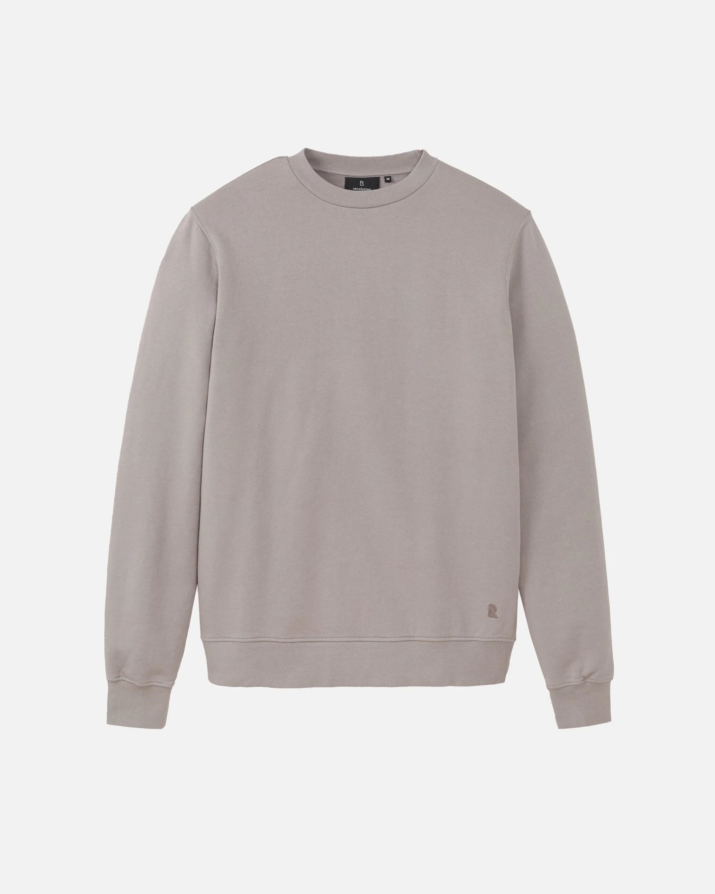 Recolution Herren vegan Sweatshirt Tamarillo Greige – Ansicht 2