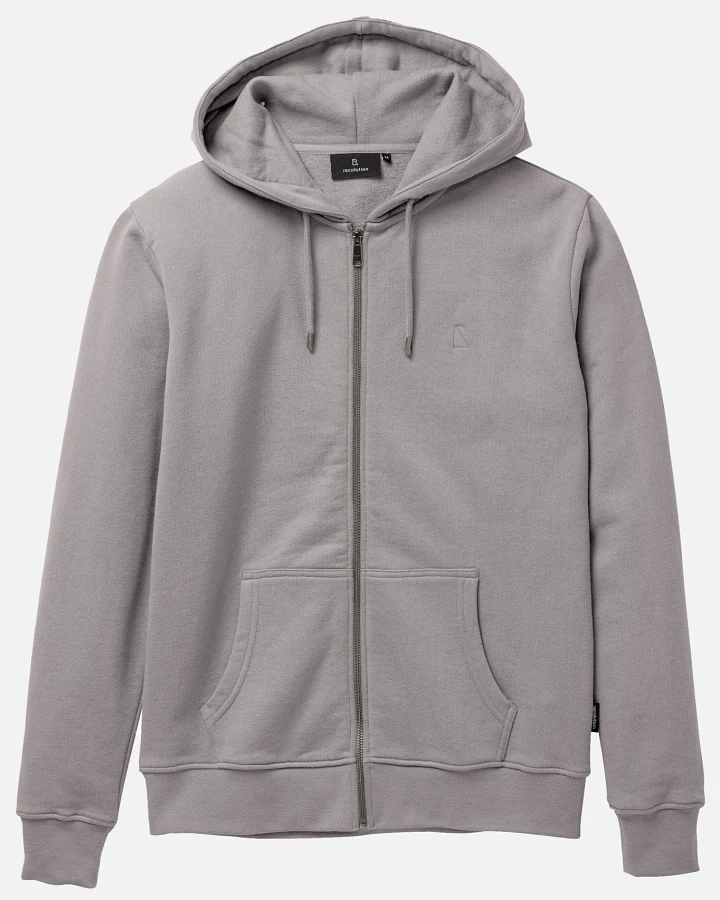 Recolution Herren vegan Kapuzenpulli Birke Greige