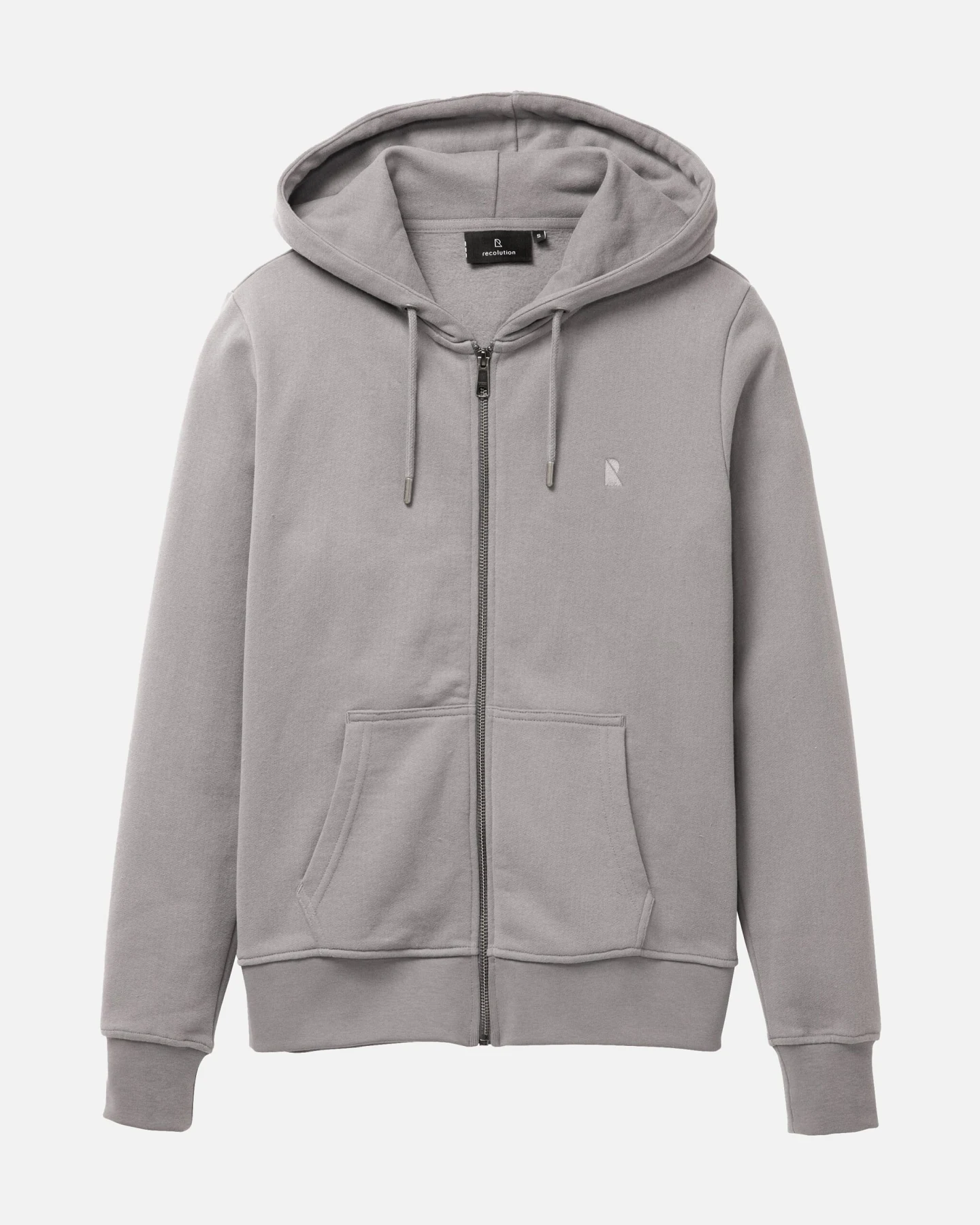 Recolution Damen vegan Sweatjacke Dahlia Greige – Ansicht 2