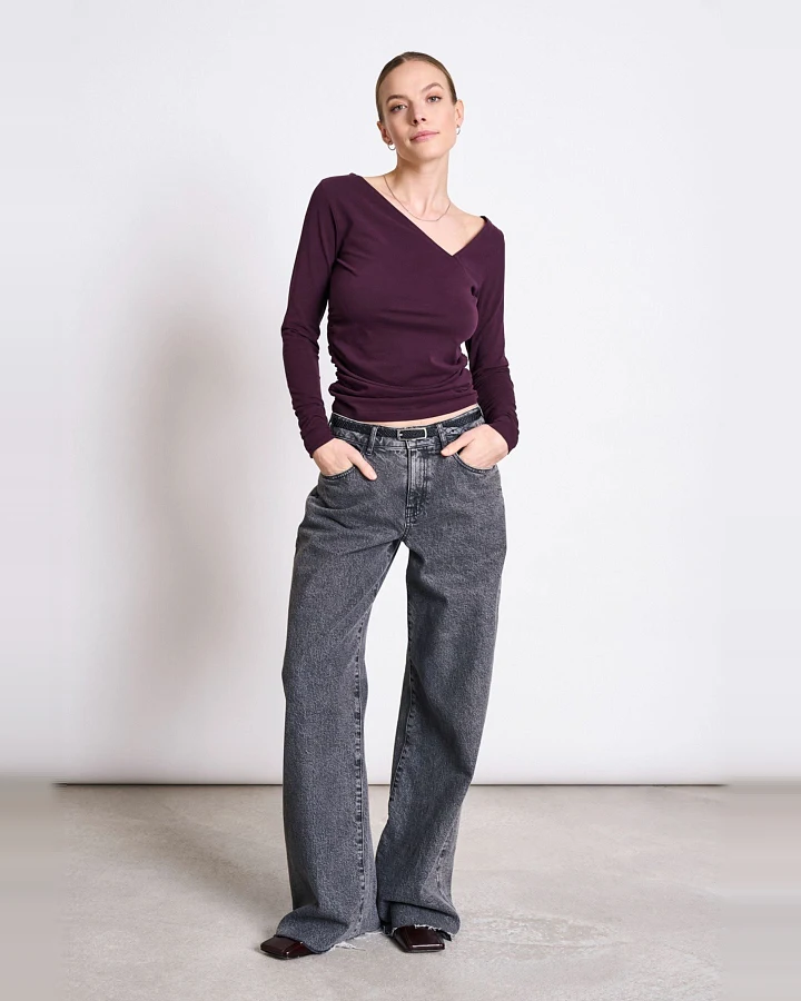 Longsleeve Asymmetrical Casma Rot