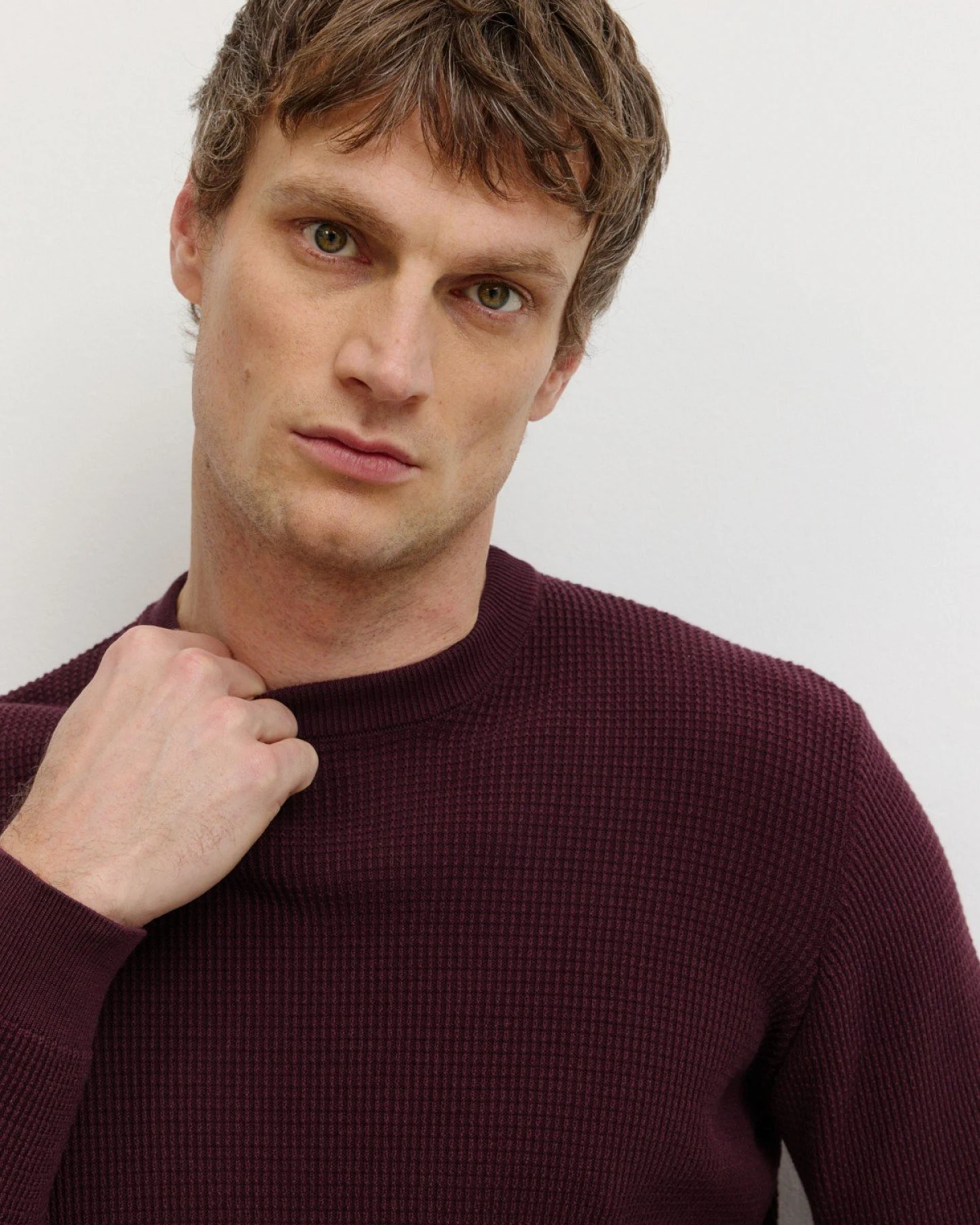 Pullover Lupin Rot – Ansicht 2