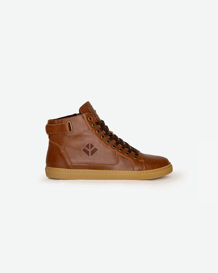 COG Herren vegan Sneaker Wallace Braun Reißverschluß