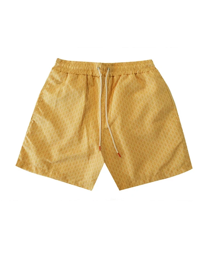 Vanilla Sand Herren vegan Badeshorts Sand Sommer Gelb