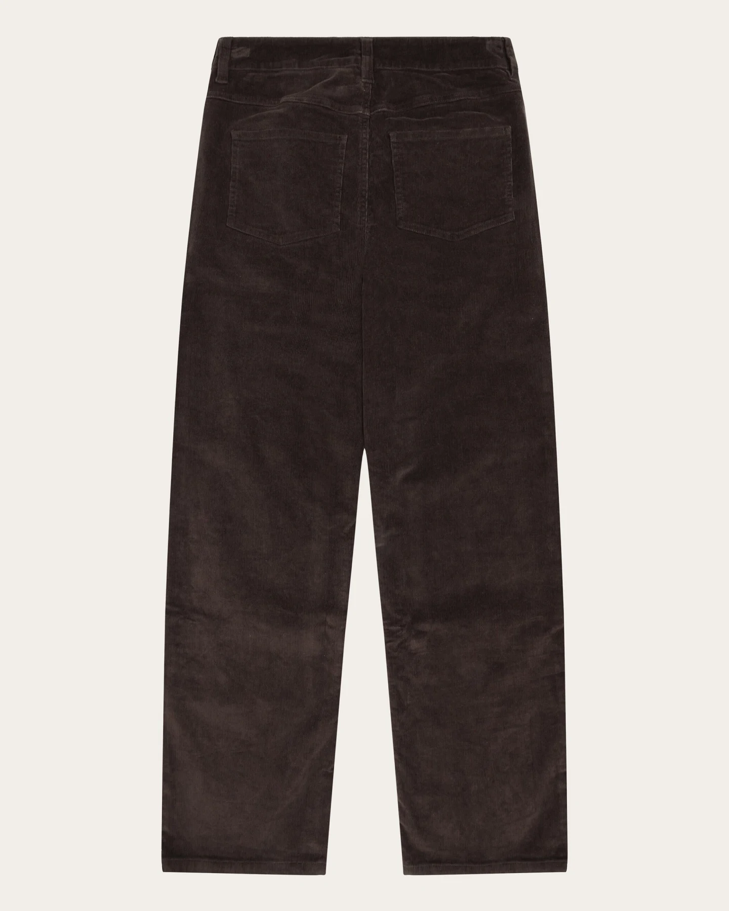 KnowledgeCotton Apparel Damen vegan Hose Damen Gale Corduroy Chocolate Torte – Ansicht 2
