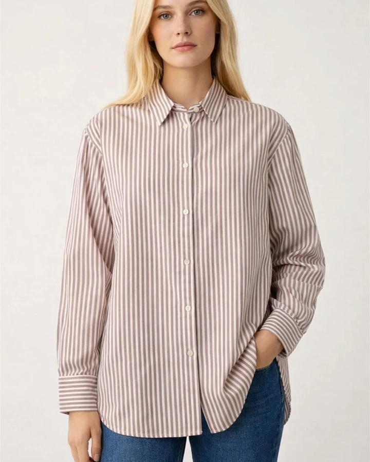 Hemd Oxford Rot