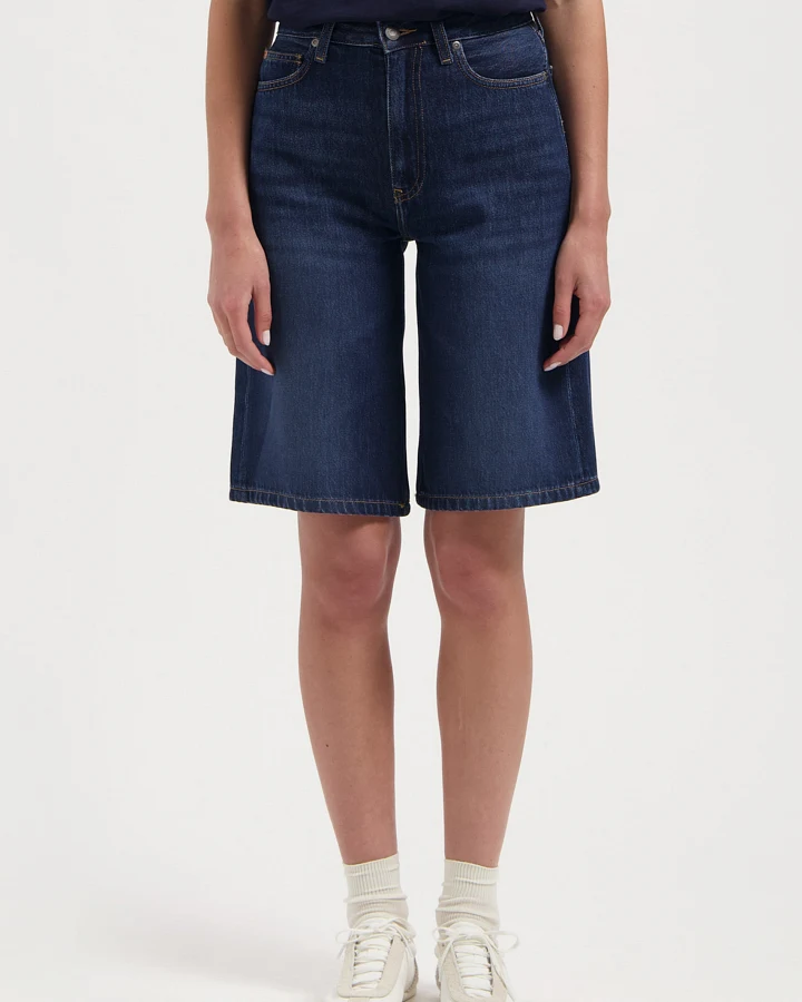 MUD Jeans Damen vegan Shorts Denim Roxy Faded Vintage