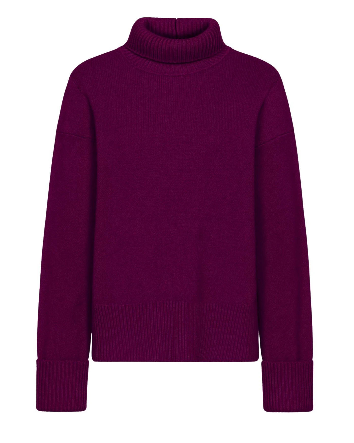 Strickpullover Crew Neck Rot – Ansicht 2