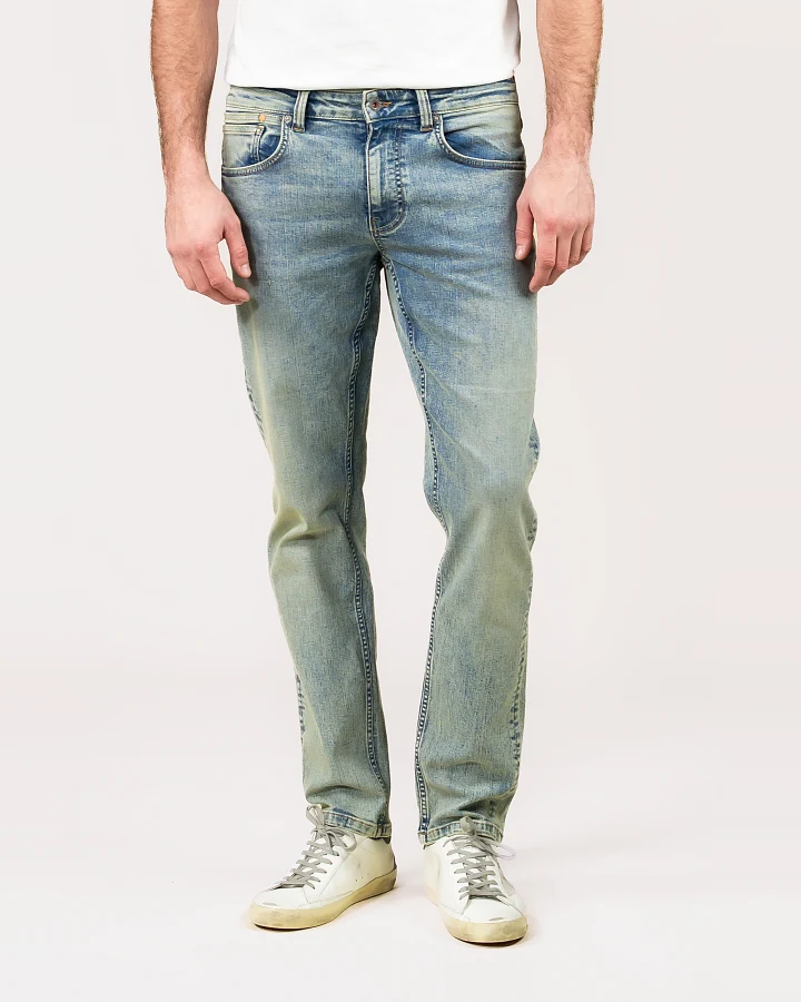 Kuyichi Herren vegan Jeans Straight Nick Golf Stream