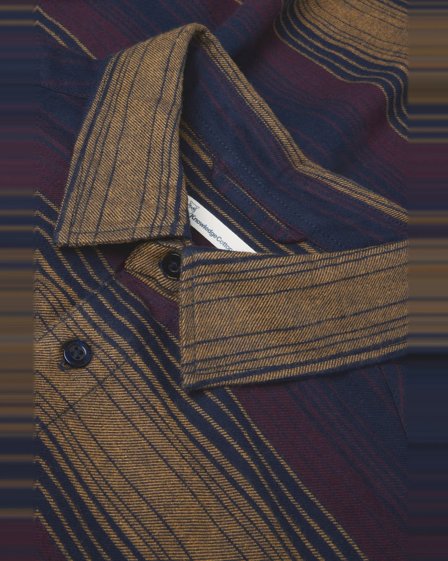 Hemd Flannel Blau – Ansicht 2