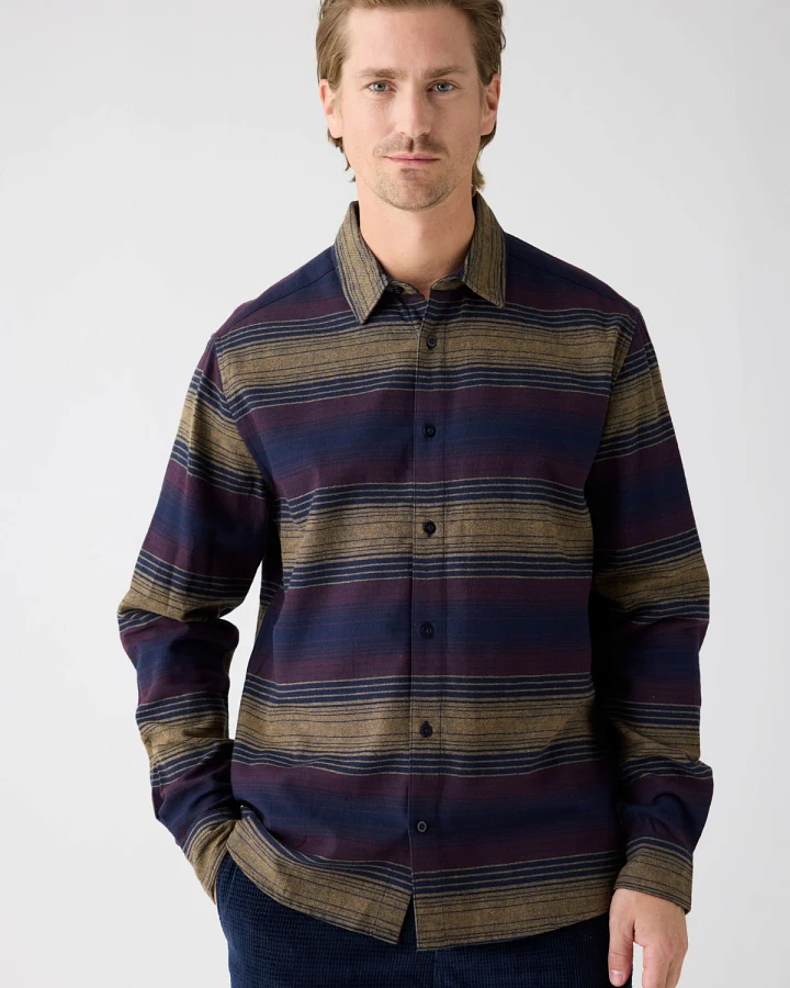 Hemd Flannel Blau