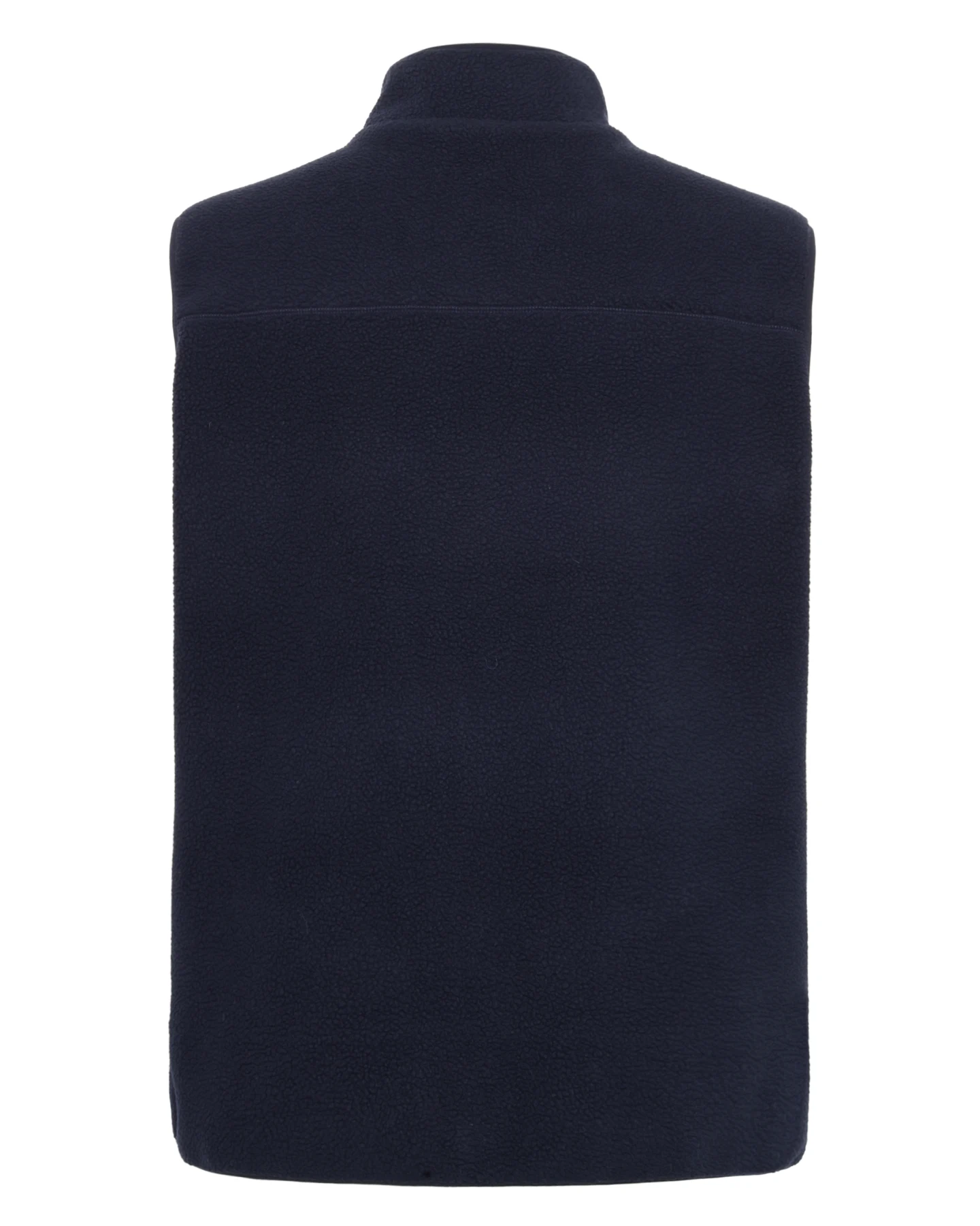 Weste Fit Zip Fleece Blau – Ansicht 3