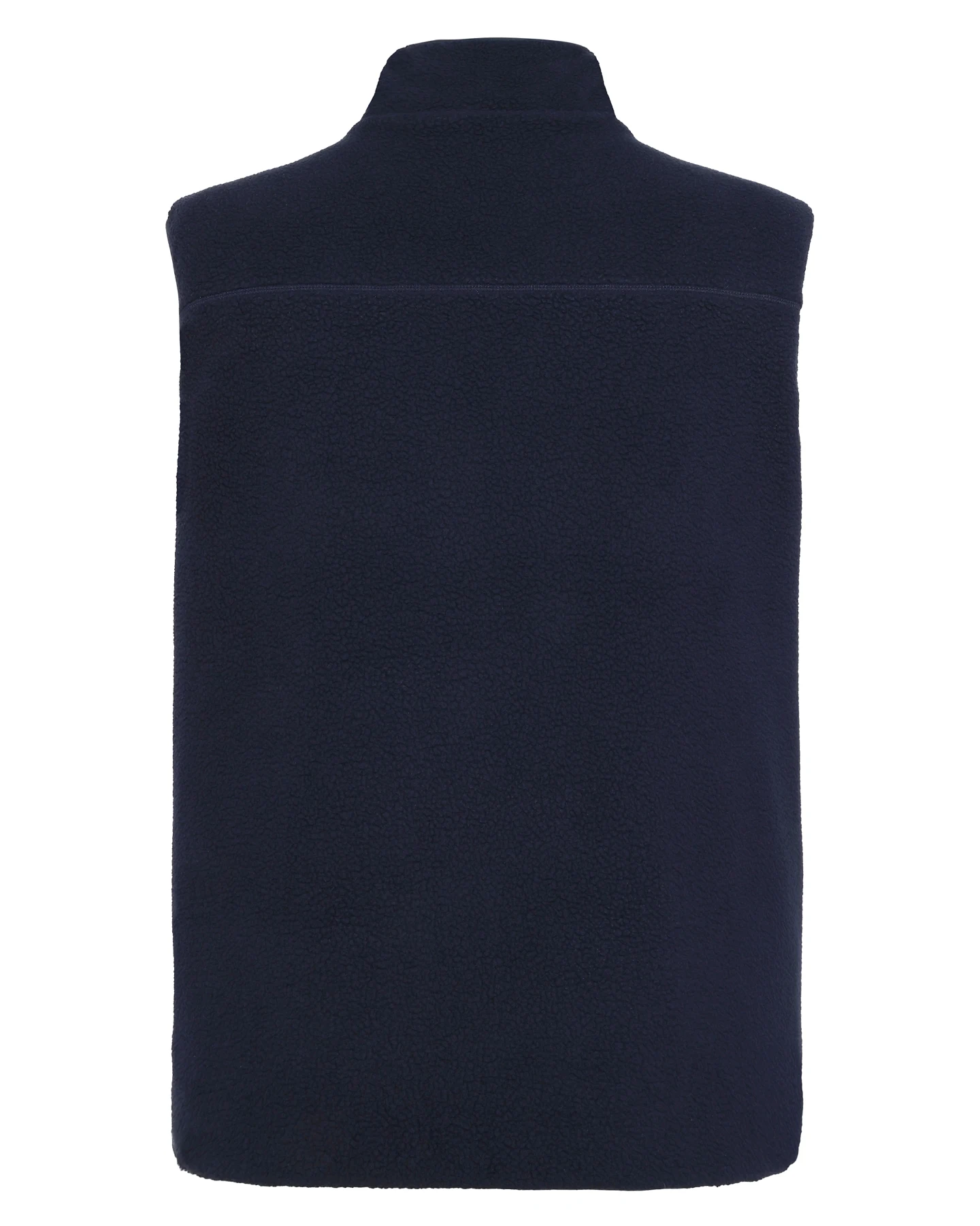 Weste Fit Zip Fleece Blau – Ansicht 5