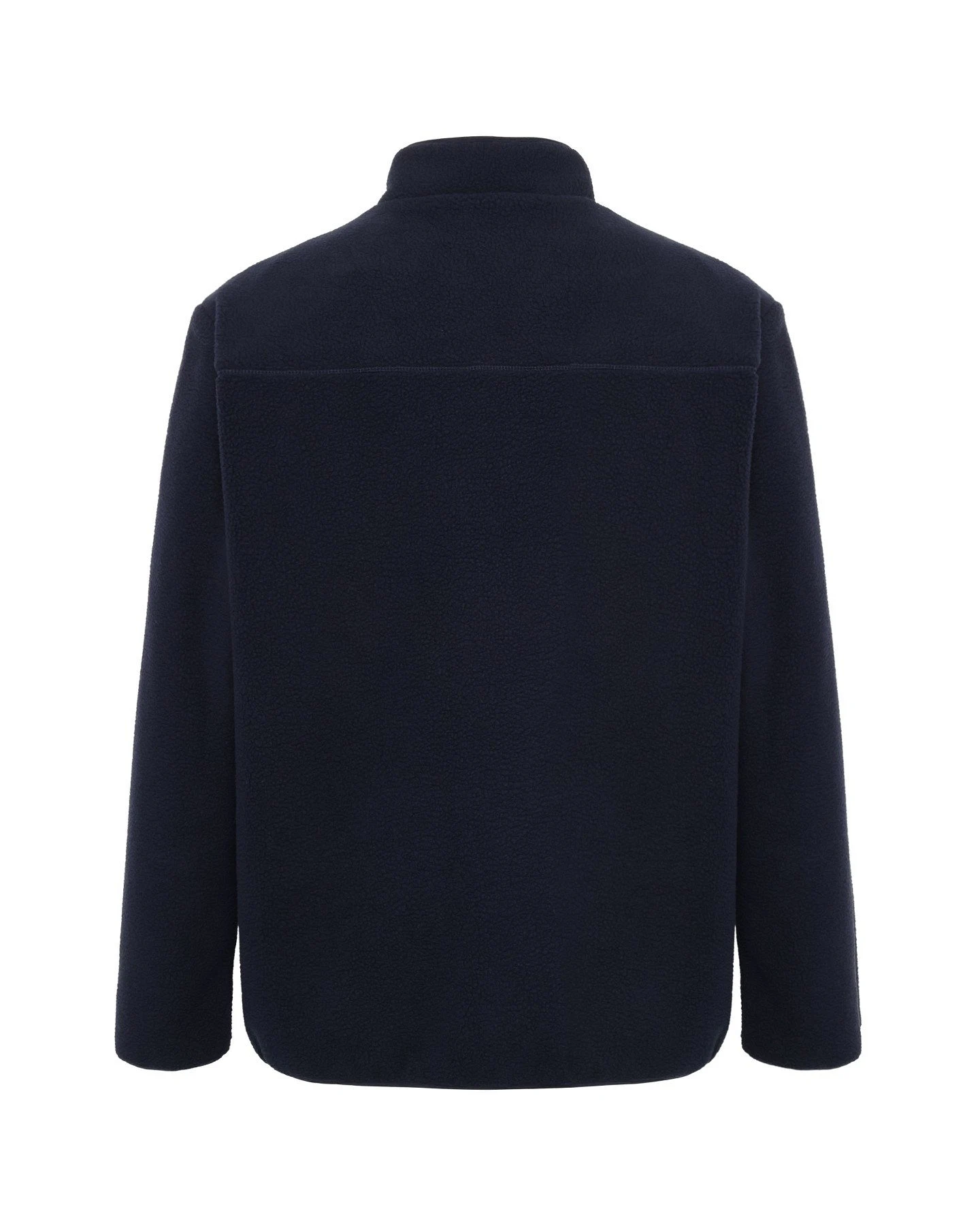 Jacke Fit Zip Fleece Blau – Ansicht 6