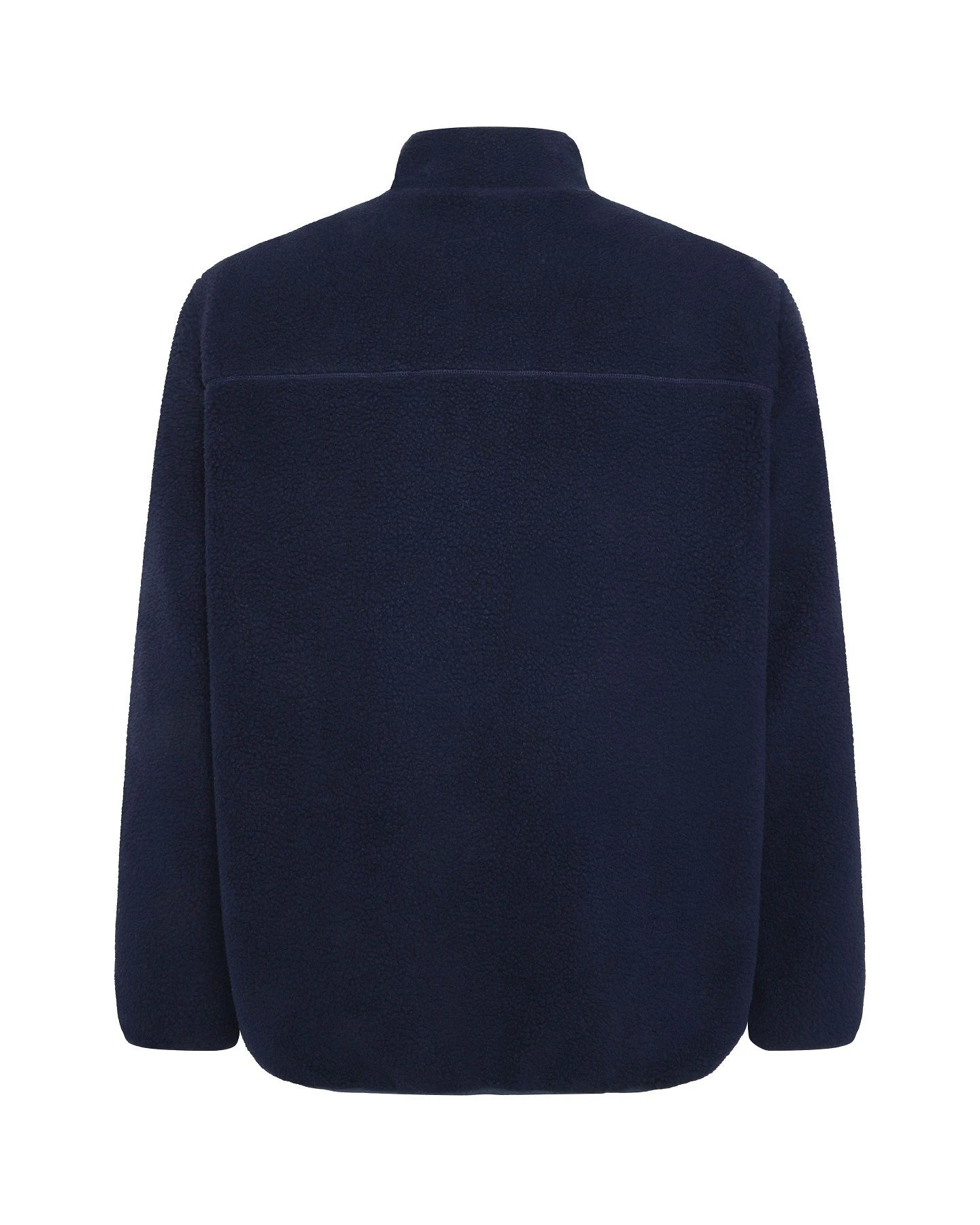 Jacke Fit Zip Fleece Blau – Ansicht 4