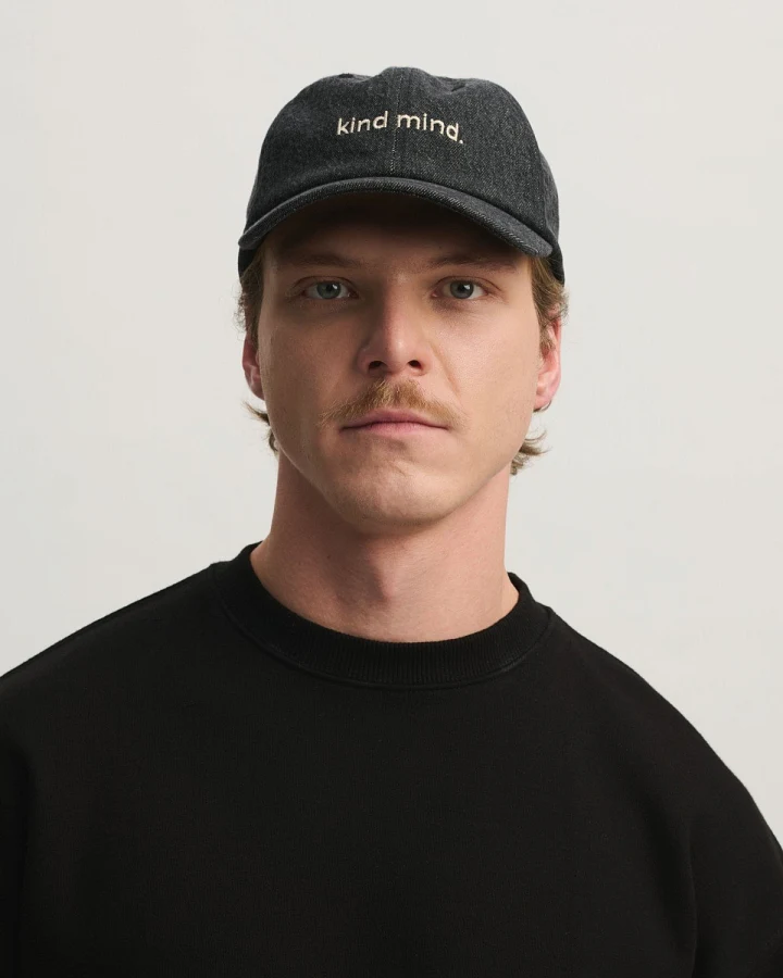 Cap Kind Mind Schwarz