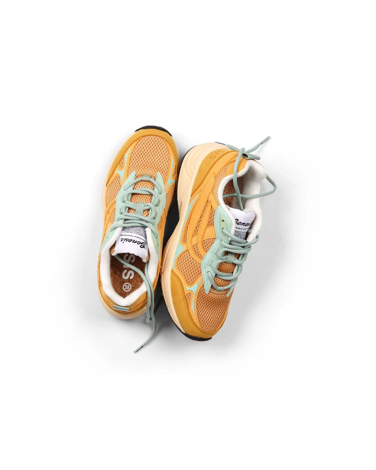 Sneaker G-Eco`99 Multi Colour Sunyellow/Mint – Ansicht 2