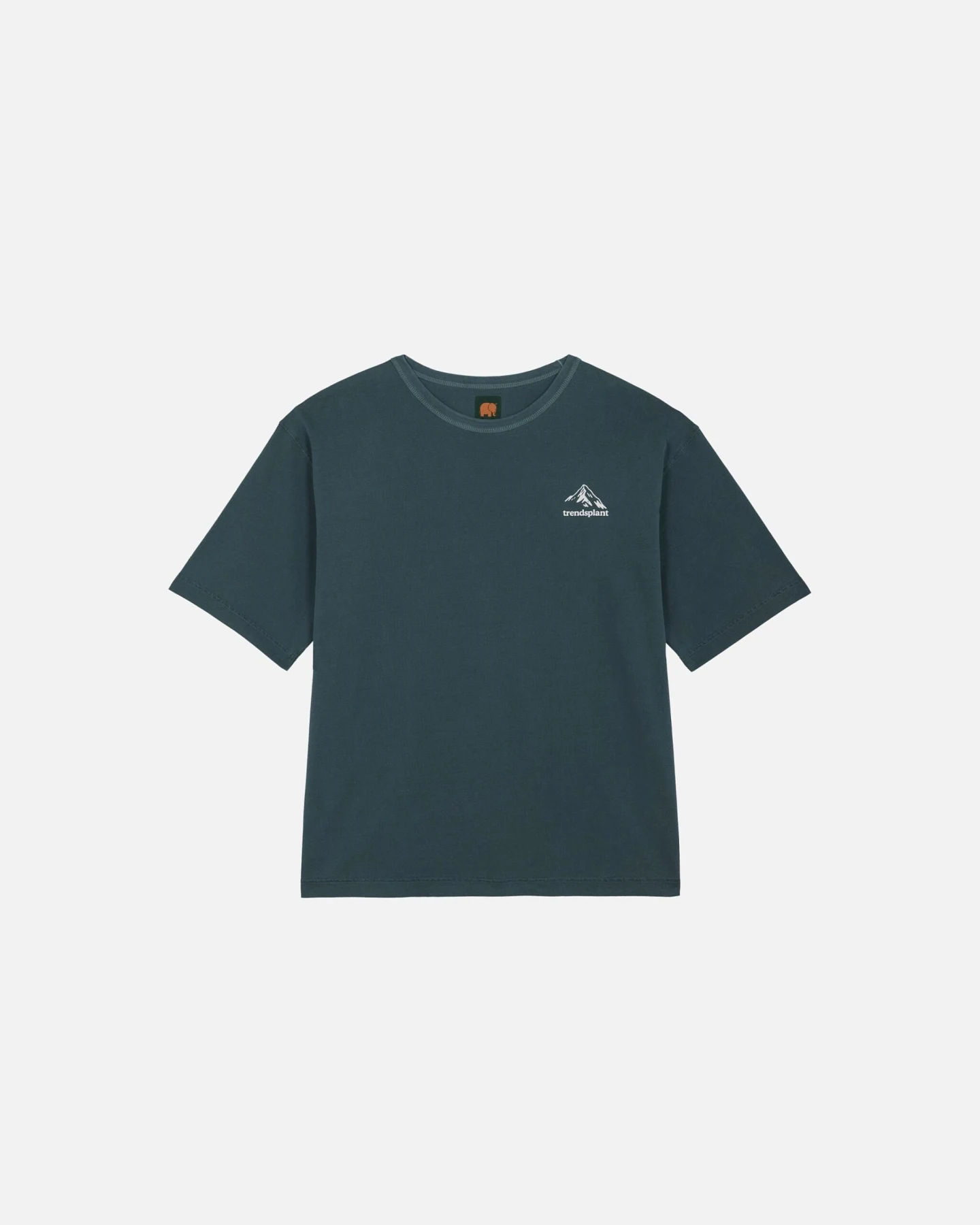Trendsplant Herren vegan T-Shirt Oversized Heavy Hikers Rainforest Teal – Ansicht 2
