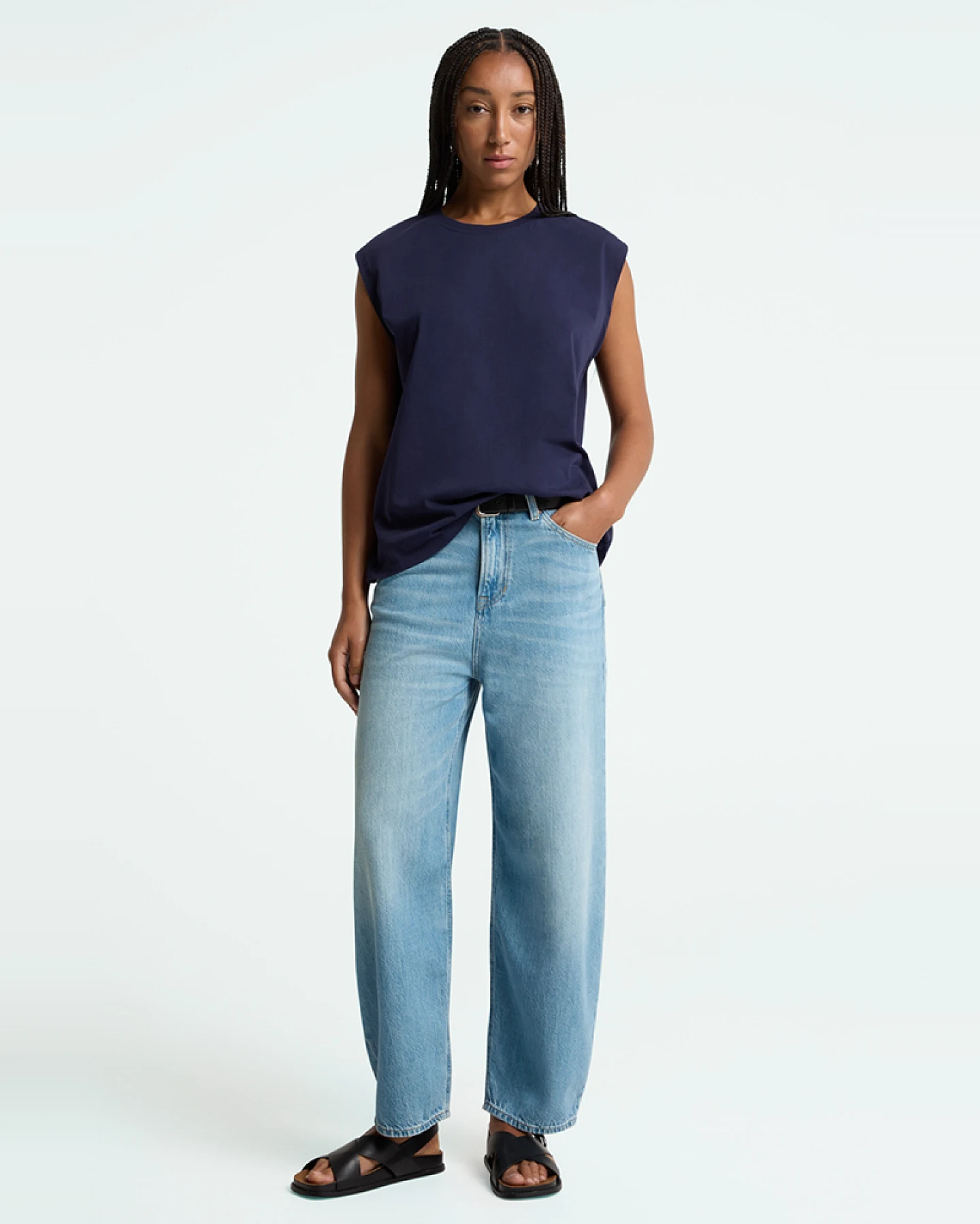 Kings of Indigo Damen vegan Jeans Leila Super Hellblau – Ansicht 2
