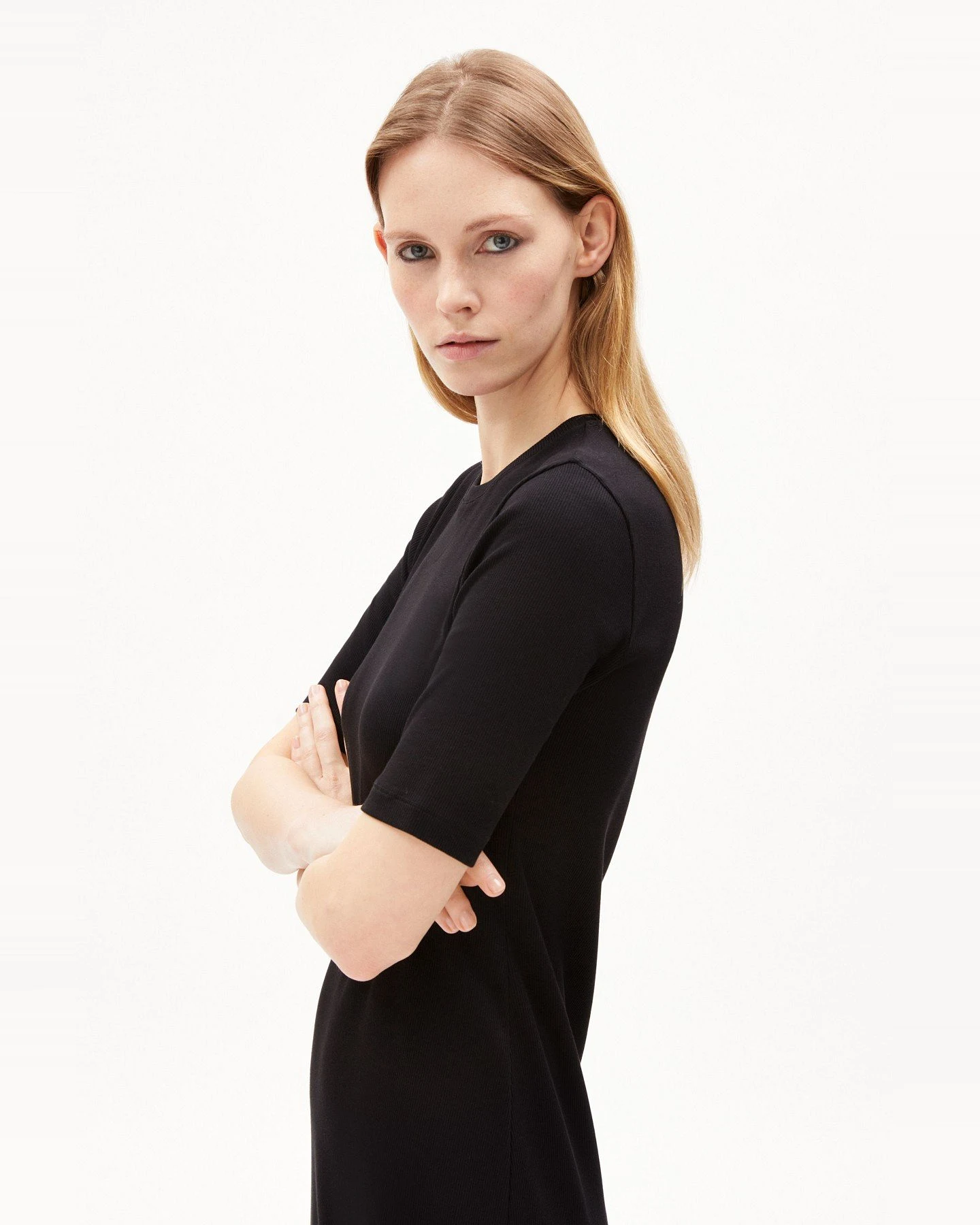Kleid Sehaaraa Schwarz – Ansicht 5