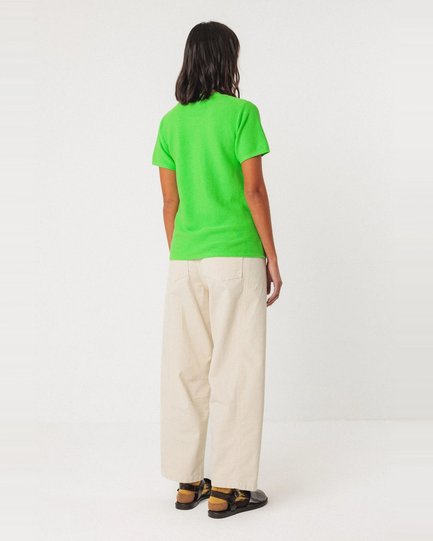 SKFK Damen vegan T-Shirt Bidari Grün – Ansicht 2