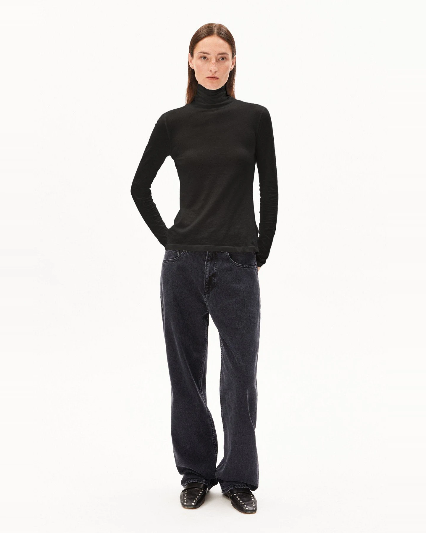 Longsleeve Grazilianaa Soft Schwarz – Ansicht 6