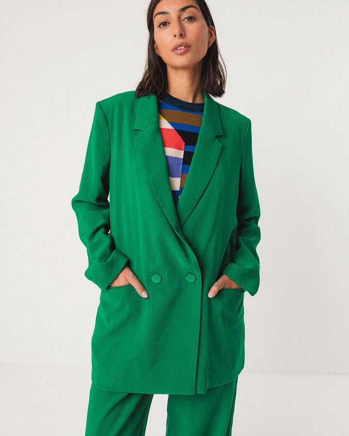 SKFK Damen vegan Blazer Atxa Grün