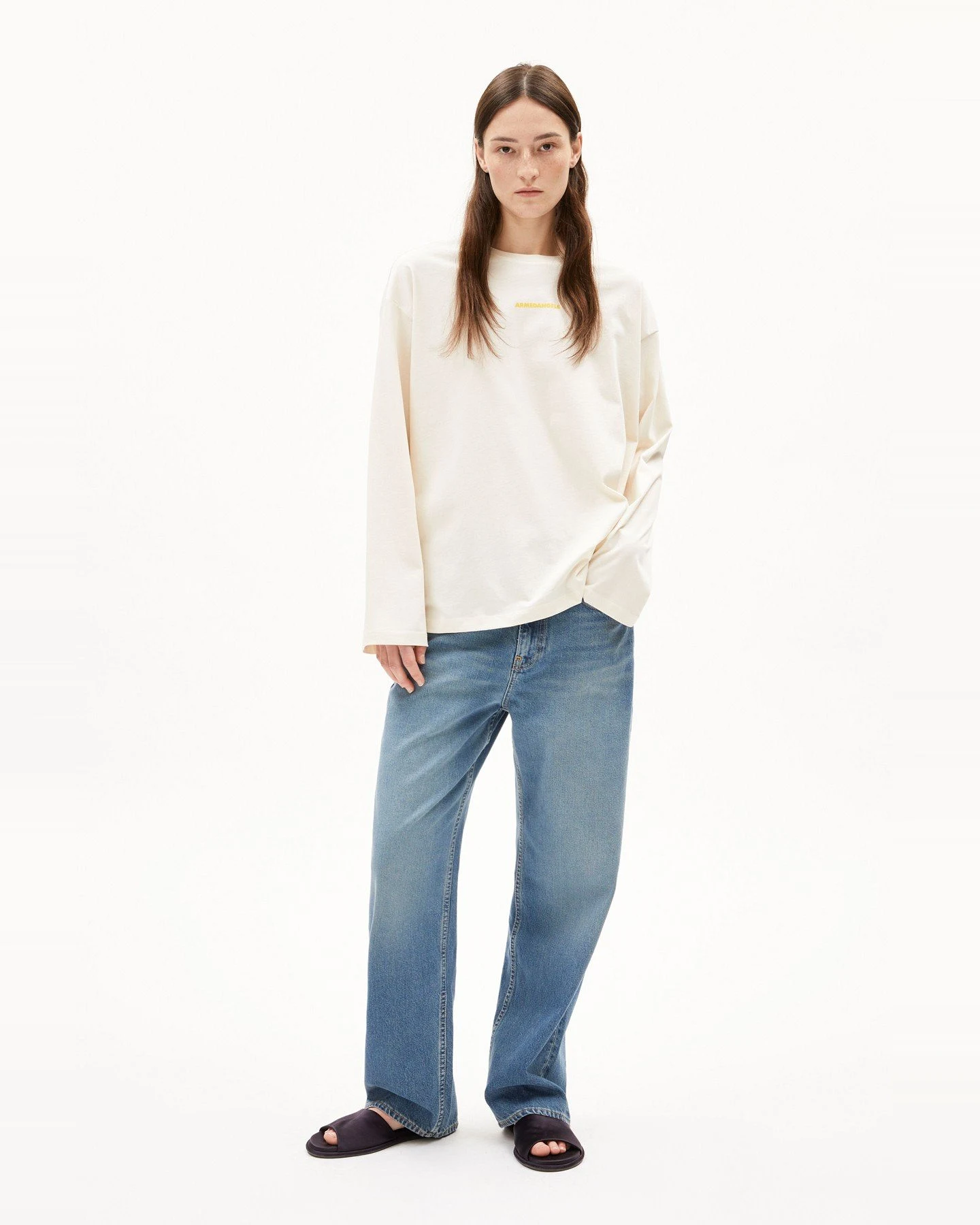 Longsleeve Fietaa Difference Off White – Ansicht 3