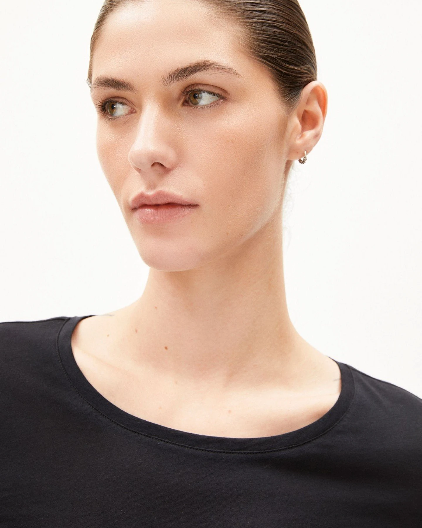 Longsleeve Einiaara Soft Schwarz – Ansicht 5