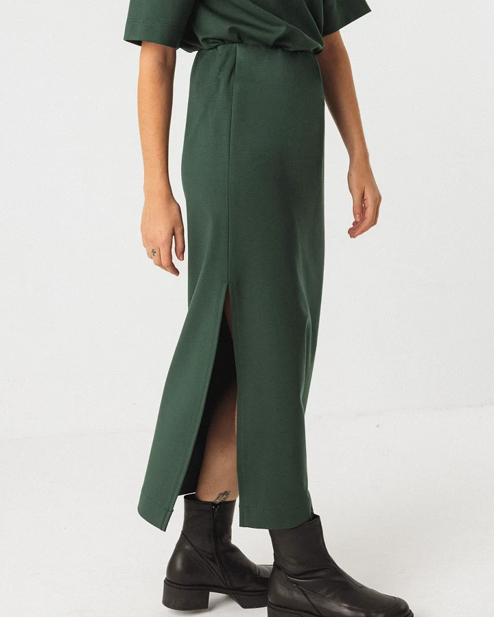 SKFK Damen vegan Rock Hozta Grün