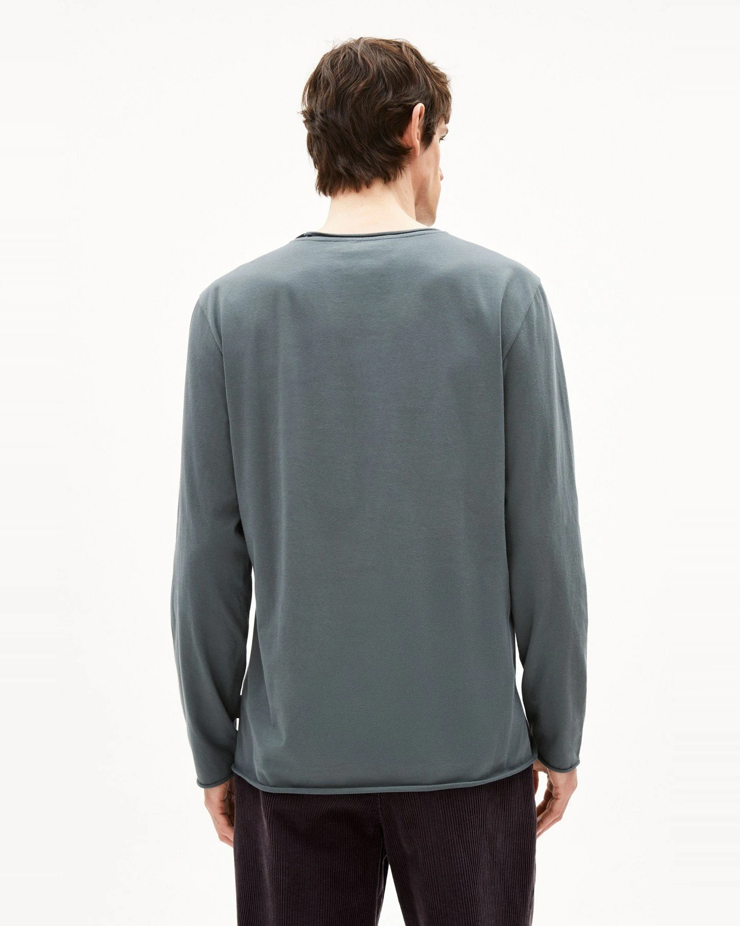 Longsleeve Maarkos Brushed Grün – Ansicht 5
