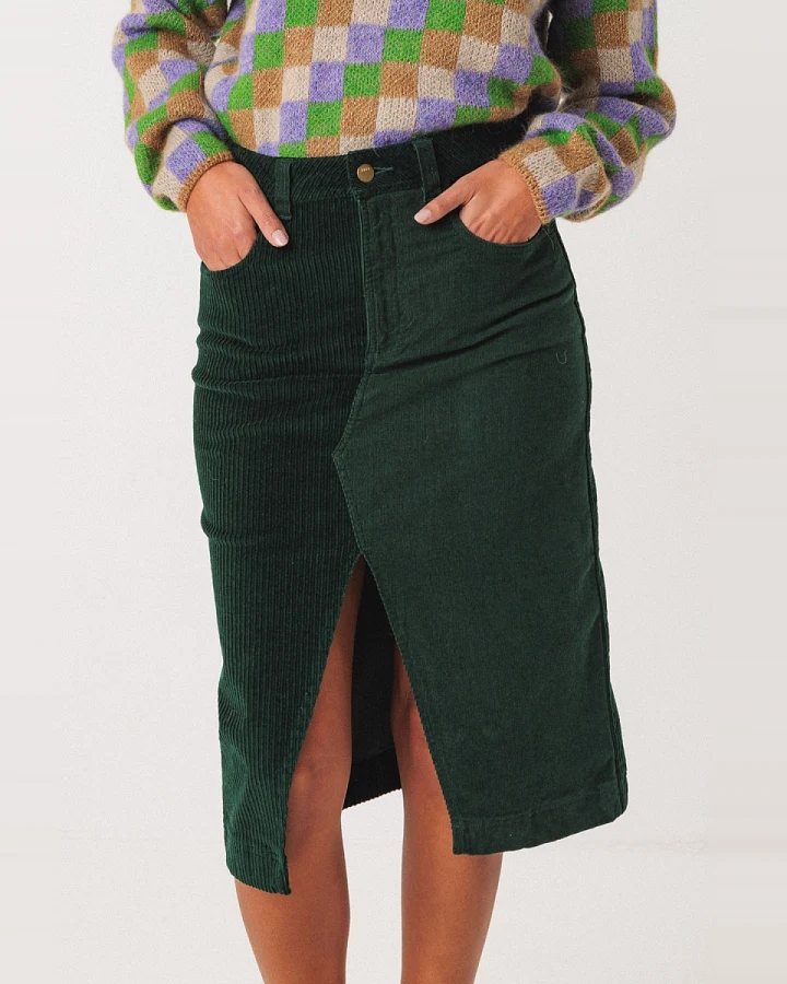 SKFK Damen vegan Rock Medea Grün