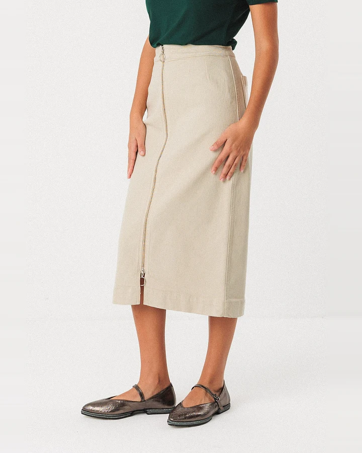 SKFK Damen vegan Rock Dota Beige