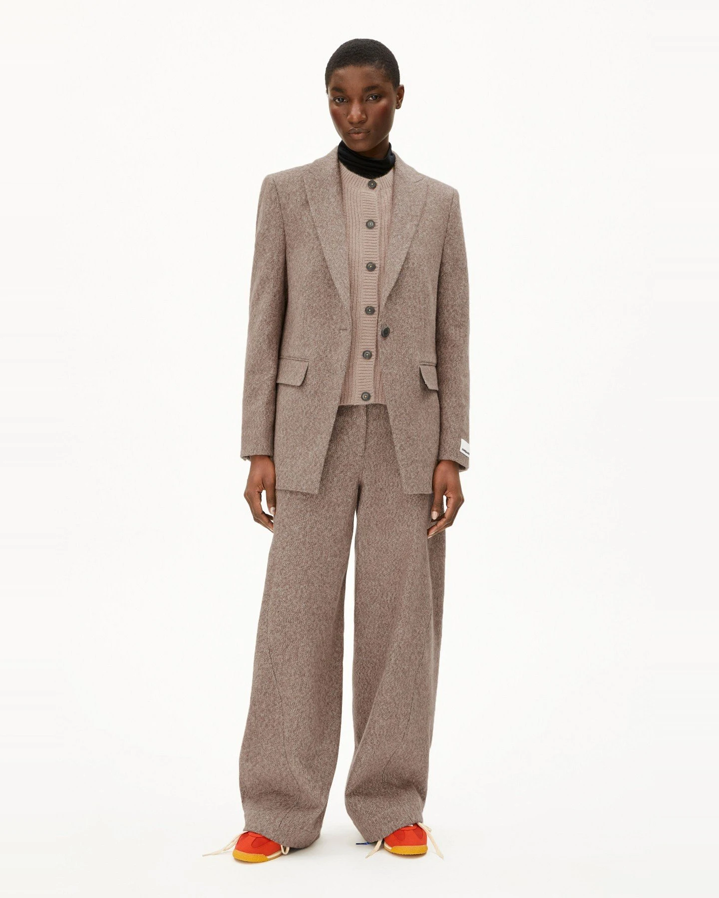 Blazer Mikulaa Tweed Beige – Ansicht 2