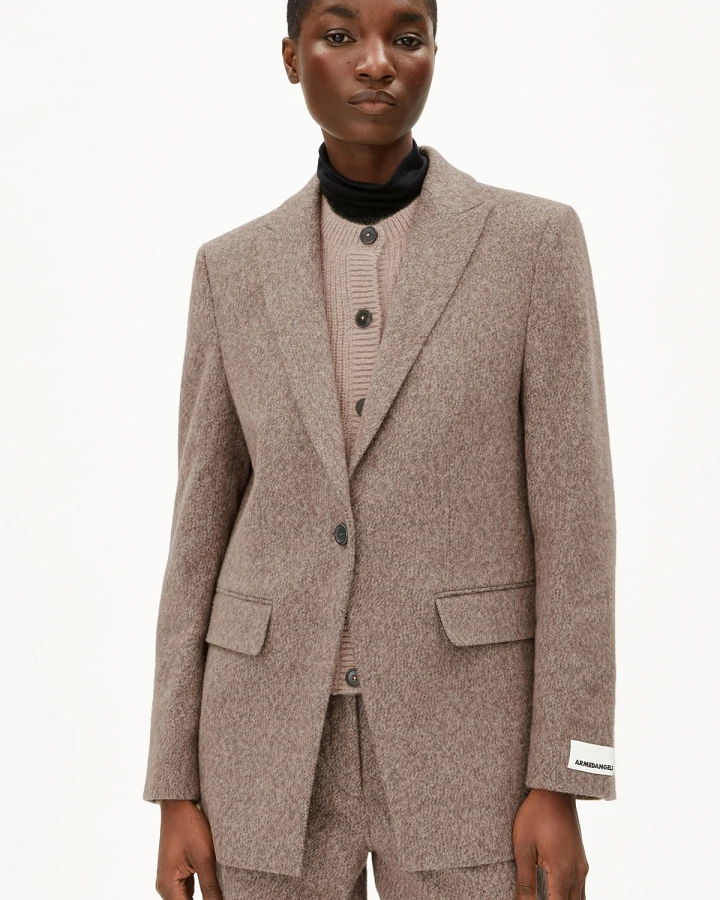 Blazer Mikulaa Tweed Beige