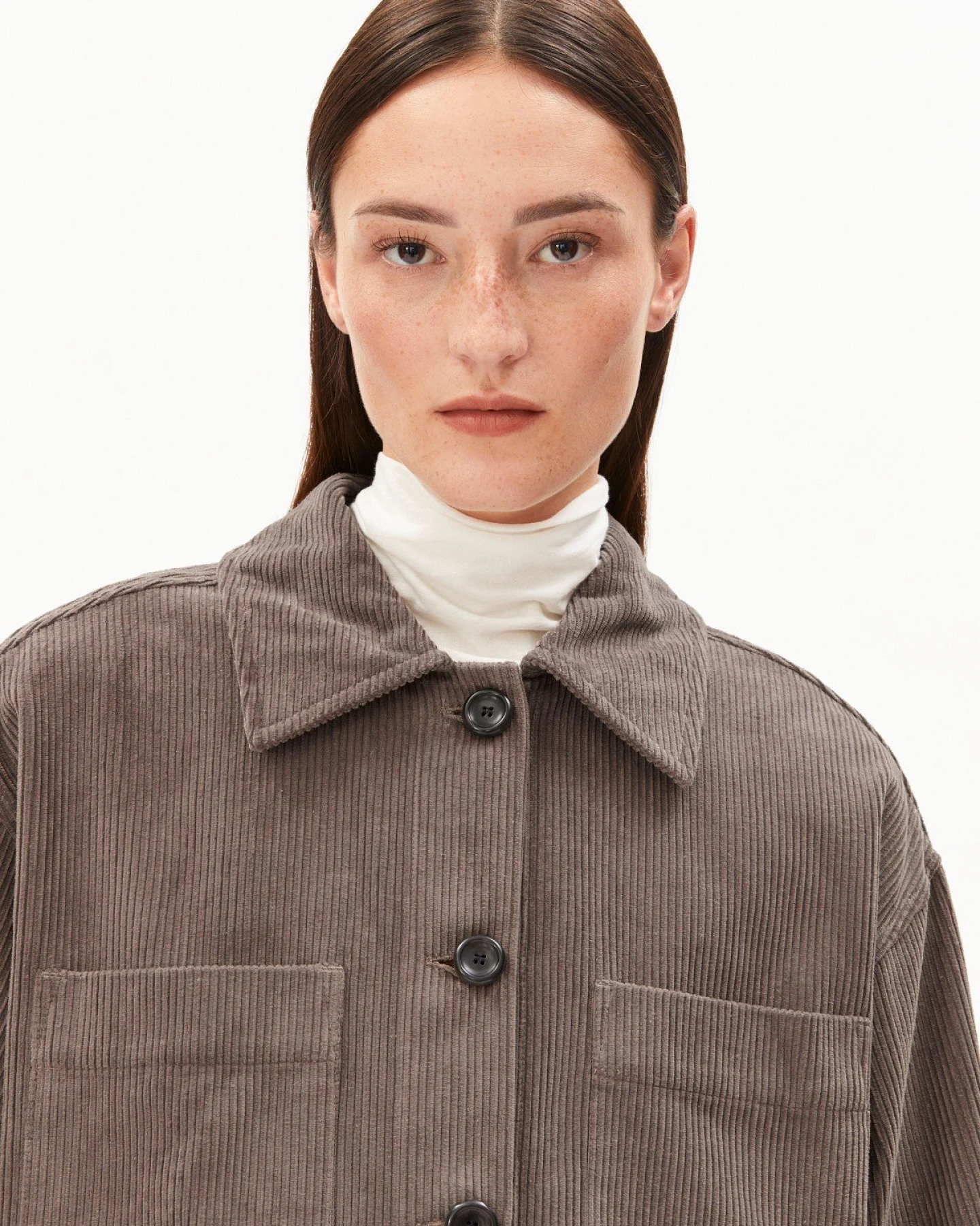 Overshirt Almaraali Cord Beige – Ansicht 2
