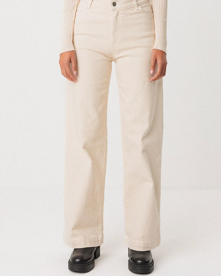 SKFK Damen vegan Hose Ainhize Beige