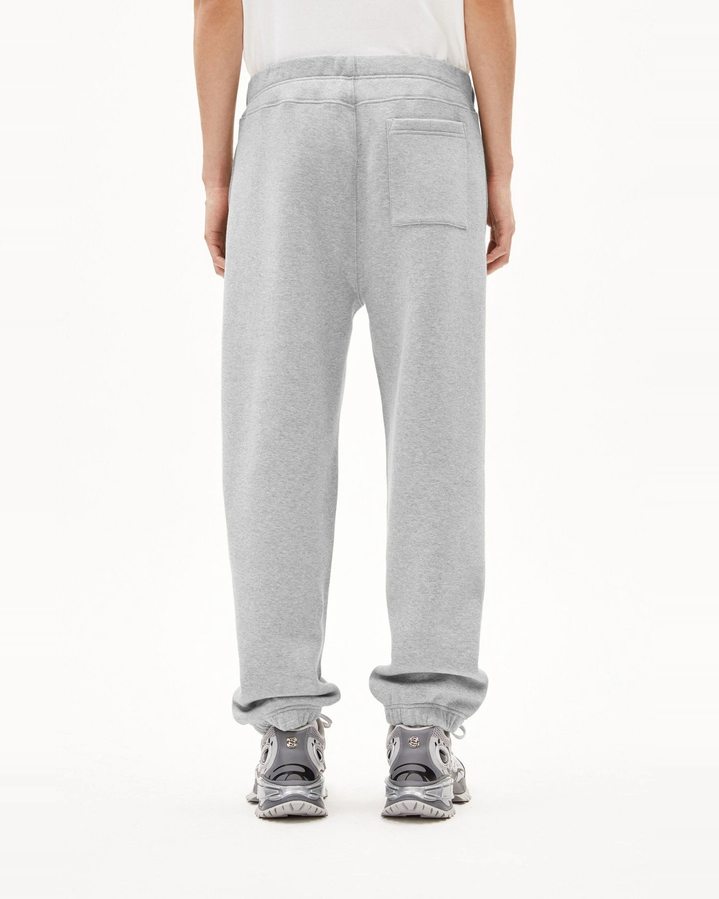 Jogginghose Baasti Iconic Å Melange Grau – Ansicht 2
