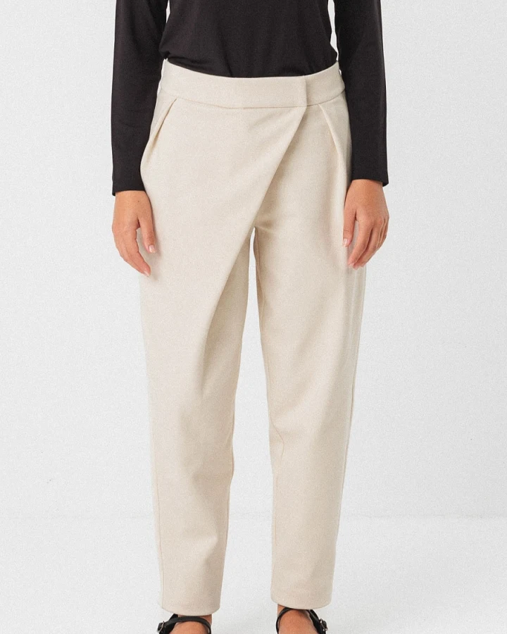 SKFK Damen vegan Hose Goiane Beige