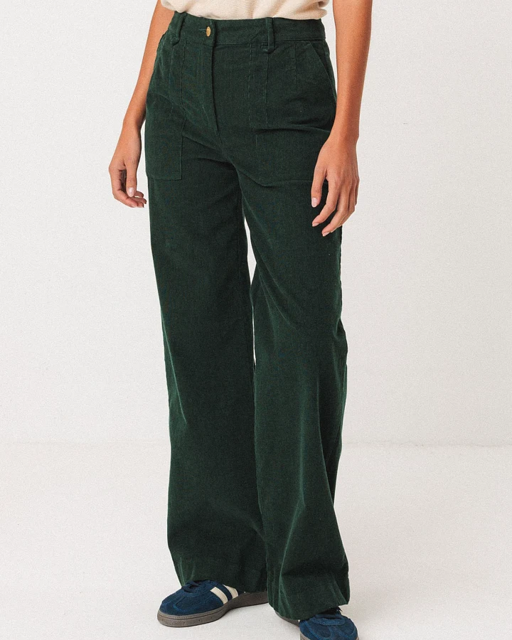 SKFK Damen vegan Hose Iarza Grün
