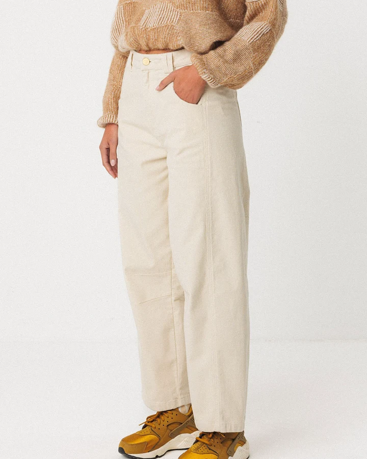 SKFK Damen vegan Hose Narkue Beige