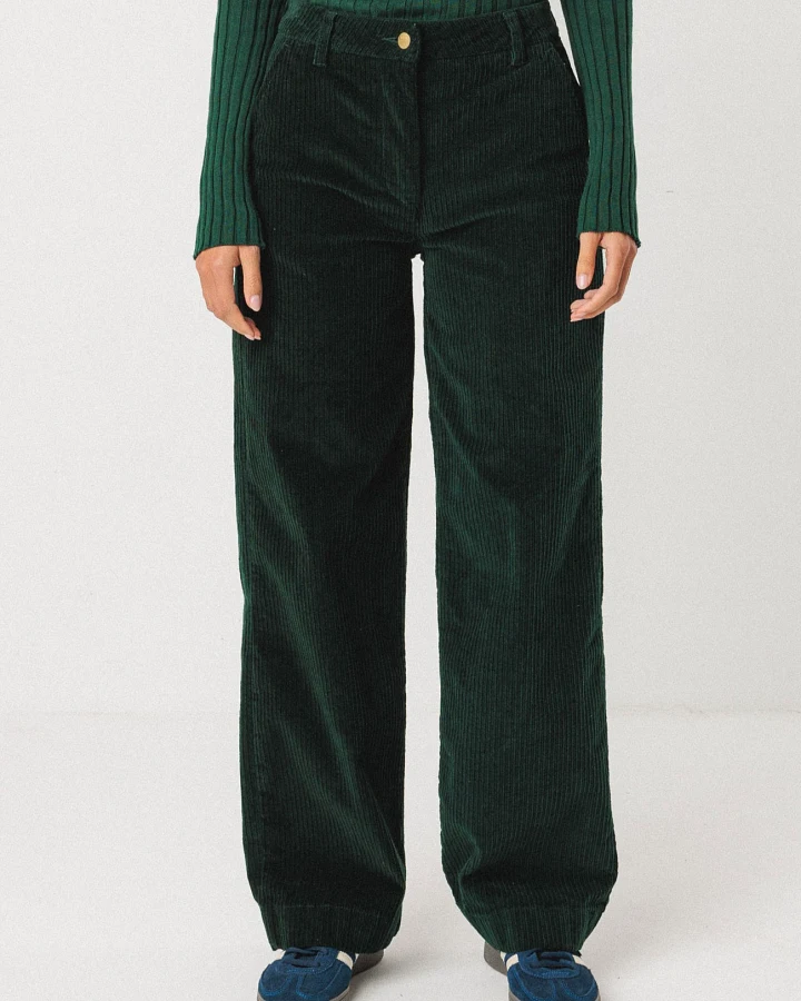 SKFK Damen vegan Hose Leartza Grün