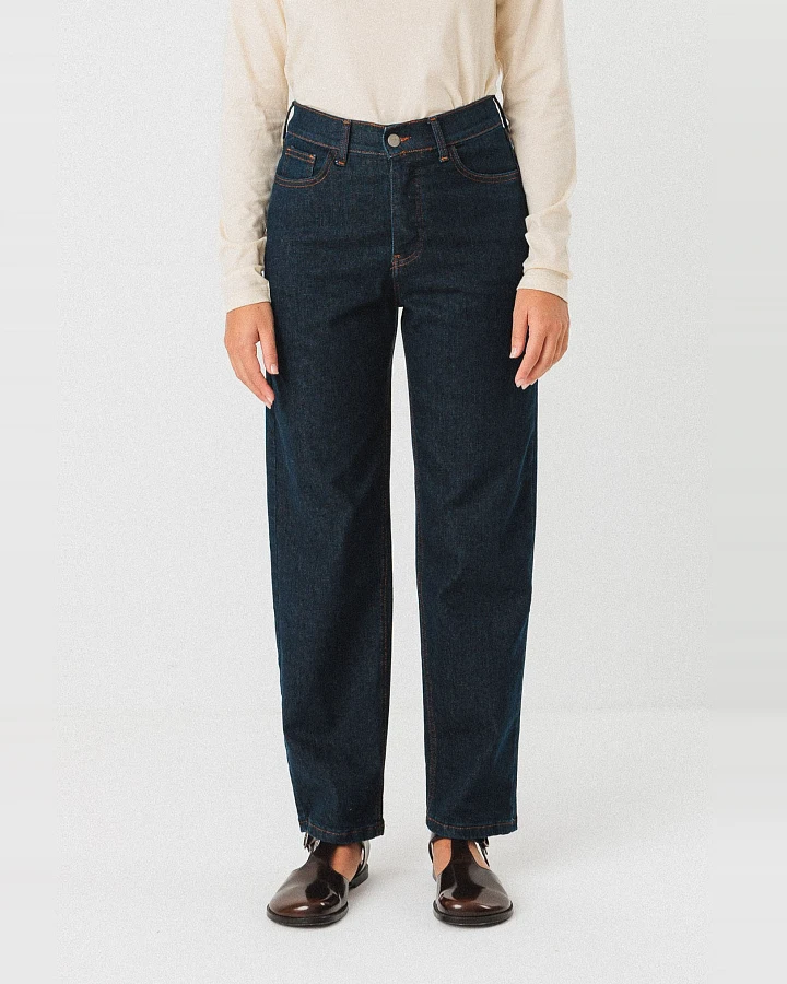 SKFK Damen vegan Jeans Ania Blau