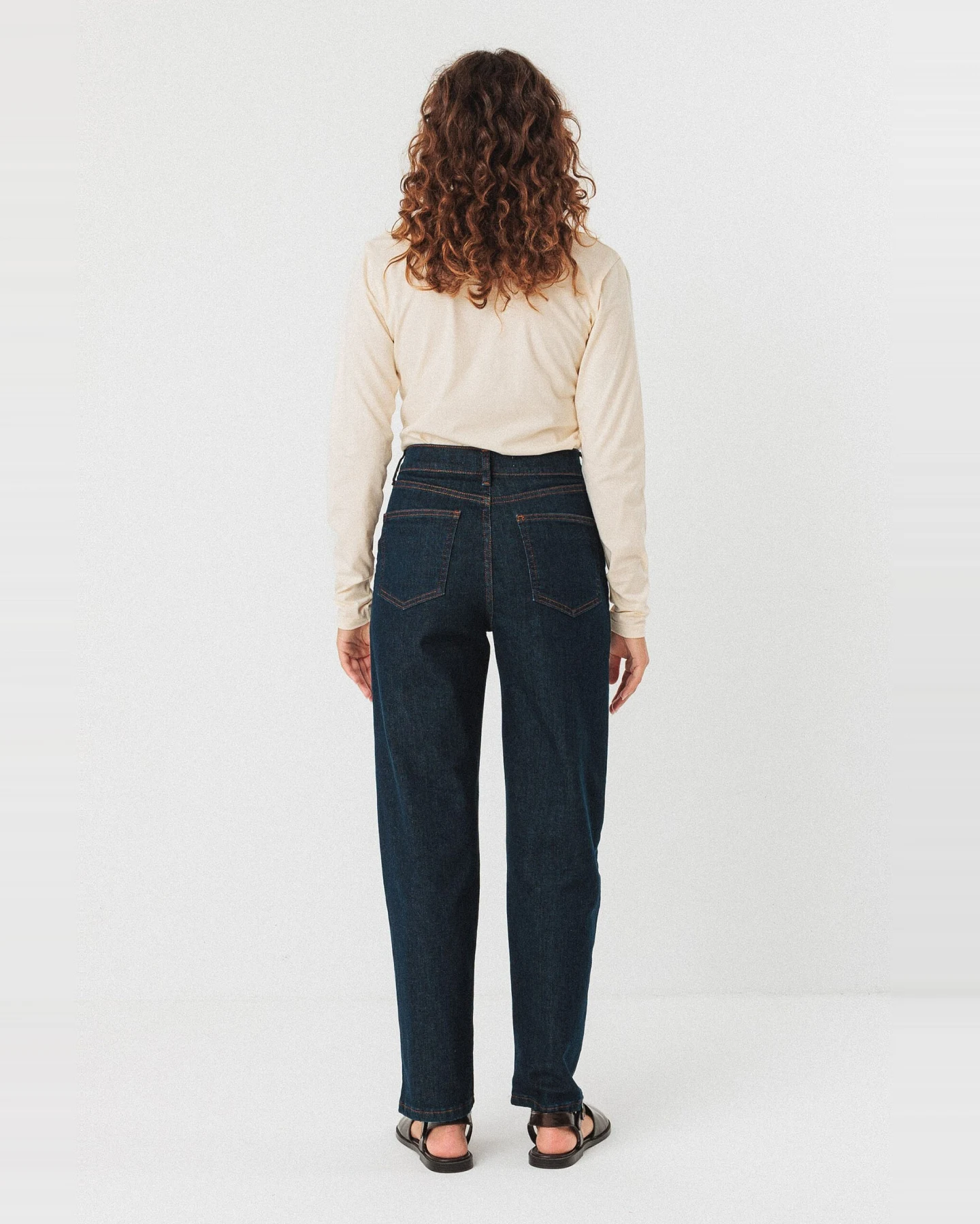 SKFK Damen vegan Jeans Ania Blau – Ansicht 2