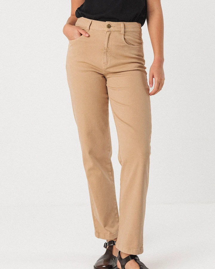 SKFK Damen vegan Hose Ibia Beige