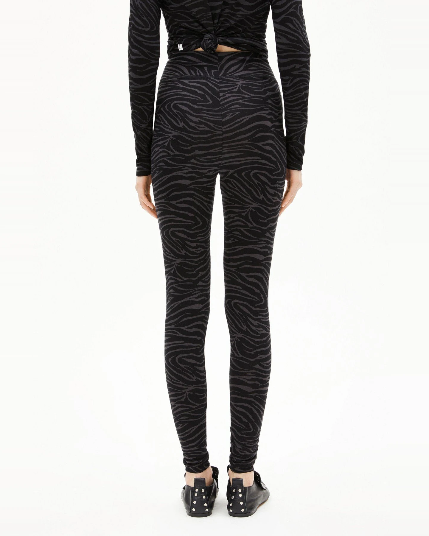 Leggings Faribaa Zebraraa Schwarz – Ansicht 5